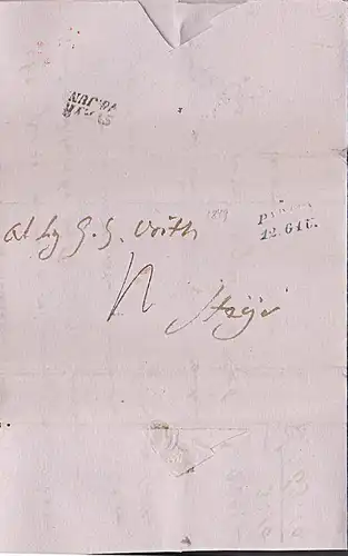 Padova Padua Italien vorphil. Brief von 1849  mit Inhalt