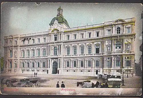 Marseille Prefecture CAK 1906 Kutschen nach Halle (Saale)