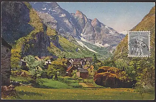 Horgen Heimtbilder Tessin Valla Maggia und Val Bavona Ak unbeschrieben