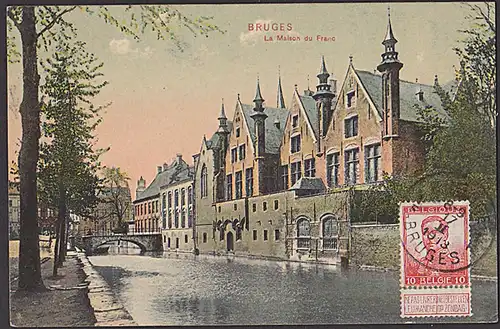 Bruges  La Maison du Franc Ak von 1913