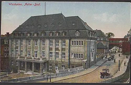 CAK Wiesbaden Adler-Bad  um 1910  - unbeschrieben-