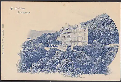 Heidelberg Sanatorium um 1905 - unbeschrieben-