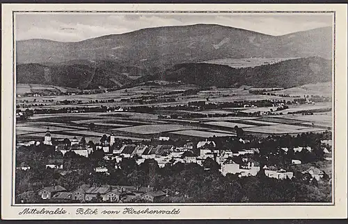 Mittelwalde Blick vom Hirschenwald Photo-1937