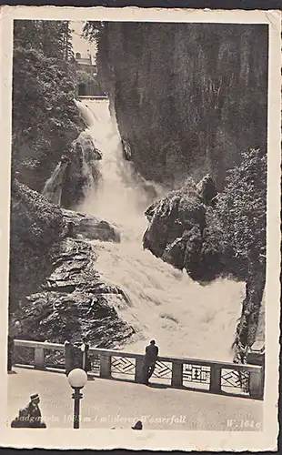 BAD GASTEIN Weltkurort an der Tauernbahn  mittlerer Wasserfall 1942