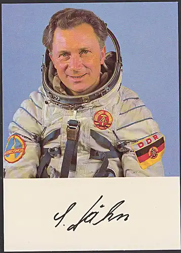 Siegmund Jähn Kosmosflug UdSSR / DDR Fliegerkosmonaut Oberstleutnant der Natinalen Volksarmee