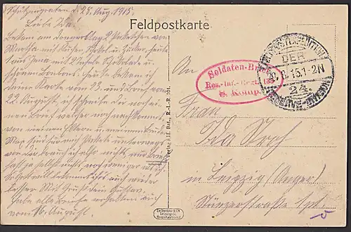 Auberive Straße zerstört 1915 CAK Soldatenbrief Feldpostkarte 24. Reserve-Divission