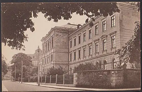 Freiberg (Sachsen) 4 Karten Der Dom Karte um 1920 ungebraucht beste Erhaltung, Untermarkt Schwedendenkmal Gymnasium