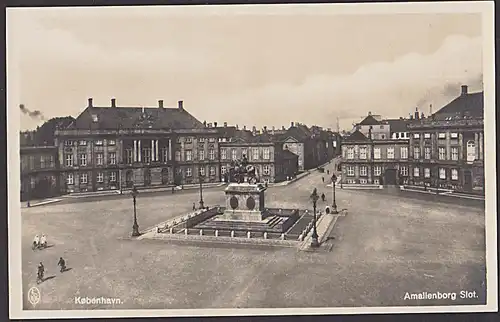 Kopenhagen Köbenhavn 2 Photokarten Hovedbanagaarden um 1928