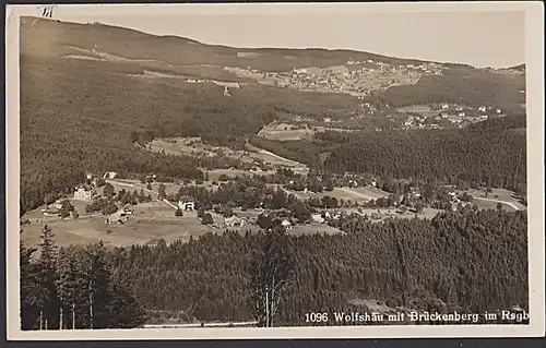 Riesengebirge Krkonoše Karkonosze Wolfshau Wilcza PorÄ™ba Brückenberg Photo-Ak 1935, 3 Karten