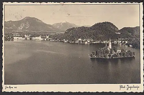 Bled Foto 1938 gelaufen