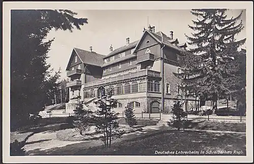 Schreiberhau Riesengebirge Szklarska PorÄ™ba Deutsches Lehrerheim