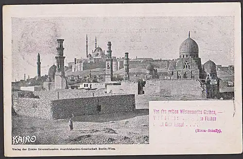 Ägypten Egypte CAIRE Kairo Ak der Ersten Int. Ansichtskarten-Gesellschaft