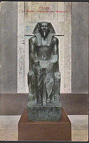 Ägypten Egypte SUEZ Karte Caire le Musee Stue do Rol Khephern