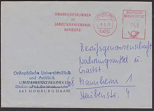 HOMBURG (SAAR) Universitätsklinik AFS =DBP 040=