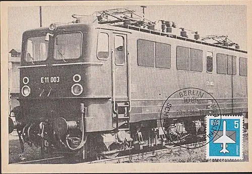 Lot 3 cards E- Lok Baureihe 130, 211 (alte Bezeichnung E 11) Baujahr 1962, SSt. Berlin 1984, "Land Wührden"