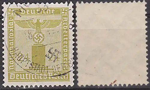 Germany DR Dienstpostmarke 24 Pf Adler auf Sockel mit Wz. (Mi.-Nr. 152)