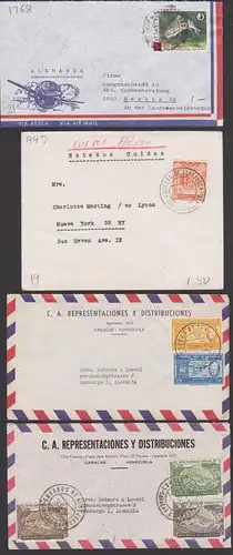 Venezuela 4 covers, Hotel Tamanaco Caracas