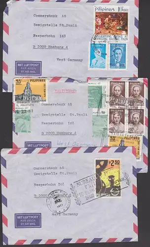 Mexica Philipinas Nepal 5 letters golden jubilee 1982