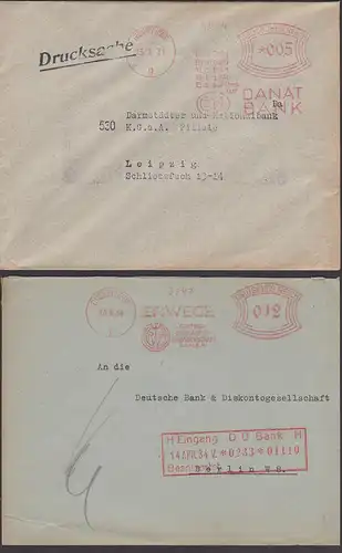 Germany Deutsches Reich Kaiserslautern Düsseldorf 4 AFS an Banken, zw. 1931 und 1934, München Nationalbank