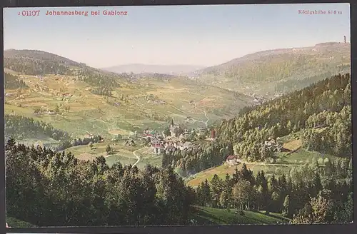 Gablonz Johannisberg  Königshöhe CAK um 1910 Jablonec nad Nisou, Neisse unbeschrieben