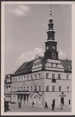 Pirna Rathaus, Karte 1956, Nationales Aufbauwerk der Stadt Pirna/Elbe