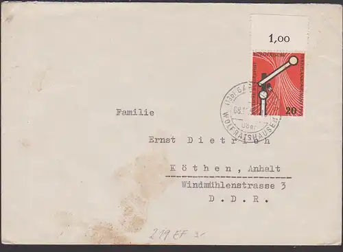 Gartenberg üb. Wolfratshausen Mi. 219 Fahrplankonferenz Eisenbahn Signal symb. Schienennetz nach Köthen