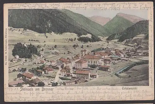 Steinach am Brenner Totalansicht 1903
