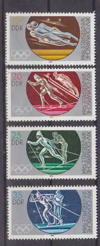 Olympische Winterspiele 1984 Sonderausgabe ** der DDR Ski Langlauf
