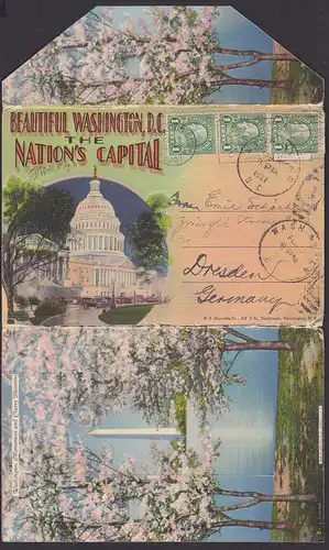 Unites states leborello CAK 1937 union station us treasury white house stqte capitol ...