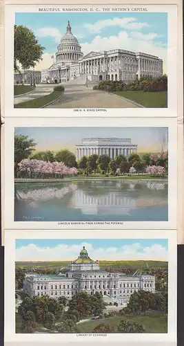 Unites states leborello CAK 1937 union station us treasury white house stqte capitol ...