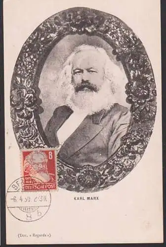 MC Karl Marx 8 Pfg. Köpfe I