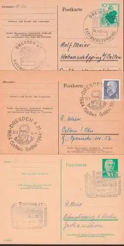 Dresden drei SSt Naturschutzwoche, Galileo Galilei, Verkehrsmuseum