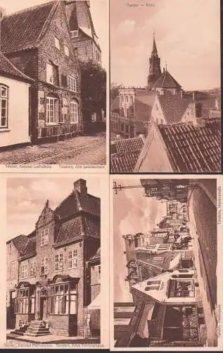 Tönder Tender vier Karten Kirke, Gammel latinskole lateinschule, unbeshrieben