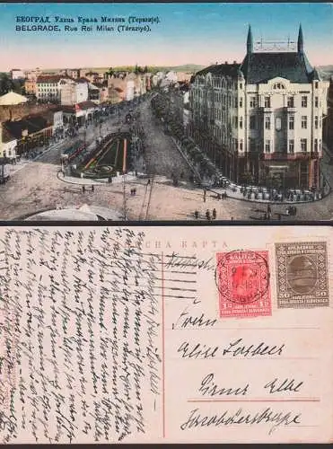 Belgrad Belgrade Rue Roi Milan 9.1.29