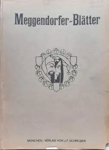 Meggendorfer Blätter Nr. 536 bis 548, humoristische, kpl. Hefte, gute Erhaltung, Einband defekt, Band 45 1901