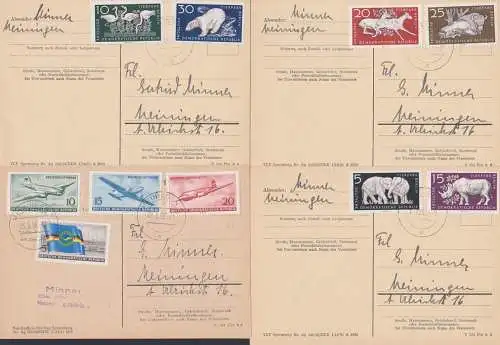 Tierpark Berlin Nashorn, Eisbär, Deutsche Lufthansa auf Unterlage