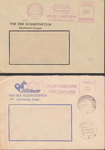 Scharfenstein (Erzgebirge), zwei versch. ZKD-AFS DKK Kühlung  4.7.58, 10.1.66