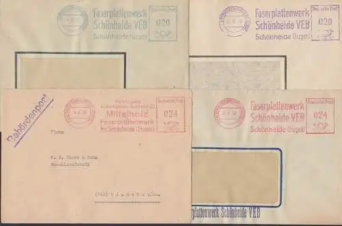 Schönheiderhammer (Erzgebirge), Schönheide 4 AFS-Bfe Faserplattenwerk, Mittelholz zw. 1950 und 1958