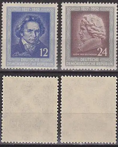 Germany EAST Ludwig van Beethoven  DDR 300/01 postfrisch unused, Komponist