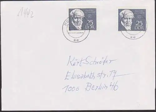 Alexander von Humboldt 25 Pf. DDR 1442(2)