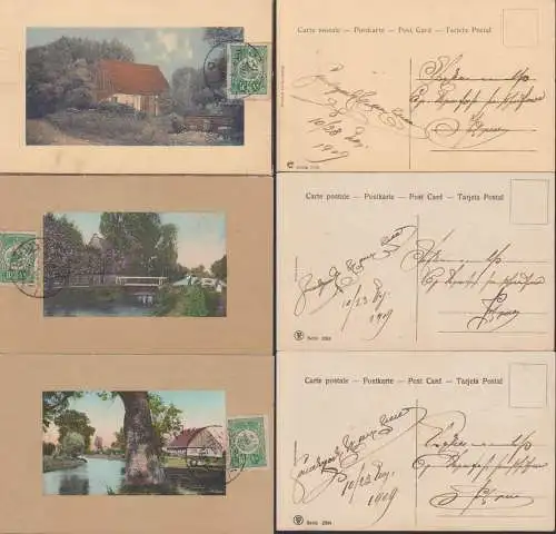 paras 3 cards persien 1909