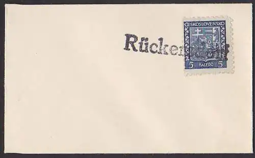 Rückendorf, Sudetenland, sogenannte Befeirungsstempel