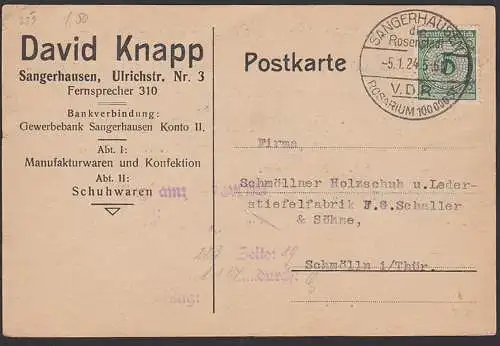 Sangerhausen SoSt. die Rosenstadt V. D. R. Rosarium 5.1.24