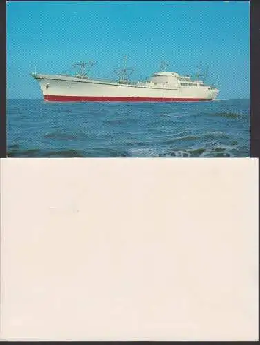 nuclear Atomschiff Savannah, SoSt. USA und Bremerhaven, 1. Atlantiküberquerung