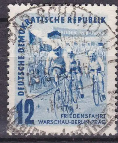 bike Internationale Radfernfahrt Friedensfahrt 1952 Warschau-Berlin-Prag  Mi. 307 Warschawa Praha gest.