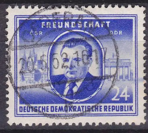 DDR Klement Gottwald Tschechischer Präsident Hradschin Prag Berlin Brandenburger Tor  Mi. 302