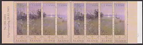 Finnland (Älandinseln) MiNr. MH 1. Klasse ** Sommerlandschaft