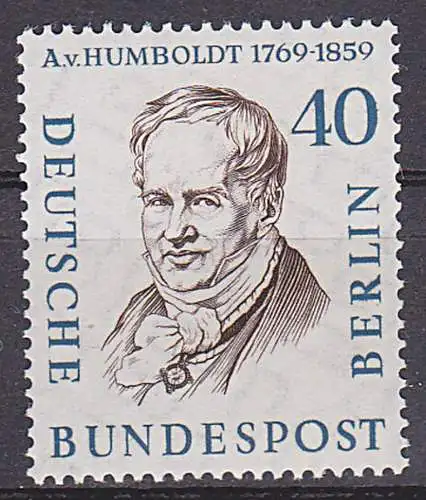 Alexander von Humboldt 40 Pf. postfrisch