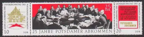 Potsdamer Abkommen ** Zdr. DDR W Zd237 W. J. Stalin agreement les accords Potsdam