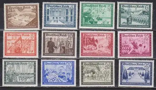 Reichspost Kameradschaftsblock Postschutz, Postkutsche Germany 702/13 **  unused Originalgummi
